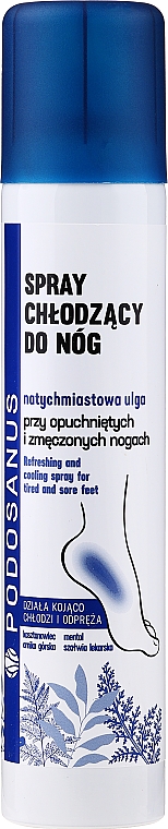 Chłodzący spray do nóg - Podosanus — Zdjęcie N1