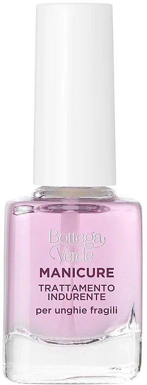 Wzmacniacz do paznokci z czerwonymi algami - Bottega Verde Hardening Nail Varnish  — Zdjęcie N1