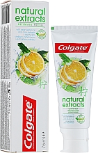 Odświeżająca pasta do zębów - Colgate Natural Extracts Ultimate Fresh Lemon — Zdjęcie N1
