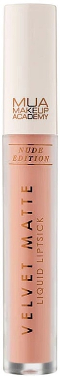 Matowa szminka w płynie - MUA Velvet Matte Liquid Lipstick Nude Edition — Zdjęcie N1