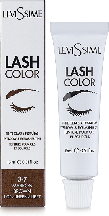 Henna do brwi i rzęs - LeviSsime Lash Color — Zdjęcie N1