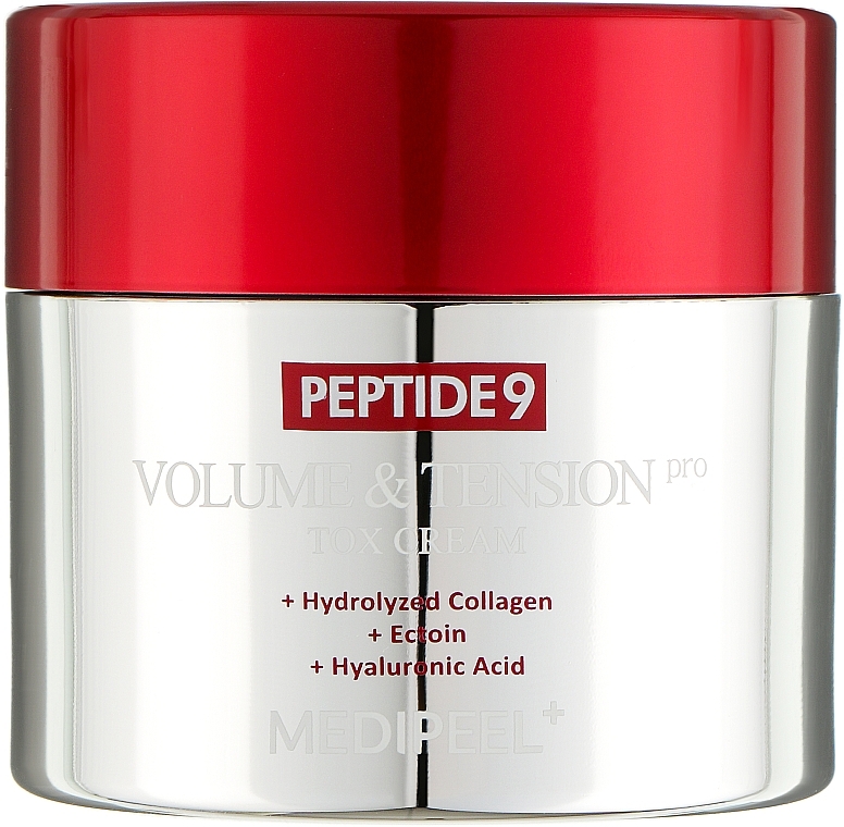 Krem peptydowy z matrixylem na zmarszczki - MEDIPEEL Peptide 9 Volume & Tension Tox Cream Pro — Zdjęcie N1