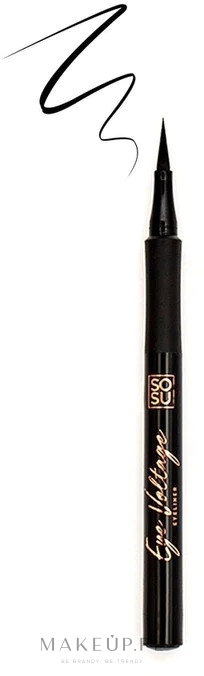 Eyeliner - Sosu by SJ Eye Voltage Liquid Eyeliner Pen — Zdjęcie Black
