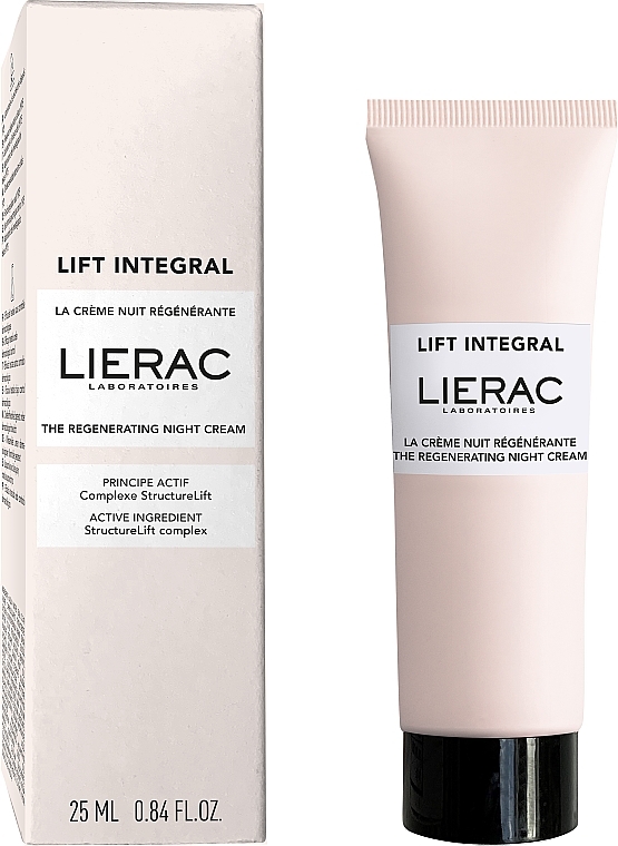 PREZENT! Regenerujący krem do twarzy na noc - Lierac Lift Integral The Regenerating Night Cream — Zdjęcie N1