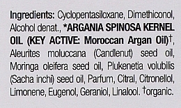 Serum do włosów z olejem arganowym - Dr Organic Bioactive Haircare Moroccan Argan Oil Hair Treatment Serum — Zdjęcie N3