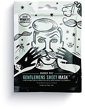 Kup Przeciwstarzeniowa maska z kolagenem dla mężczyzn - BarberPro Gentelmens Sheet Mask