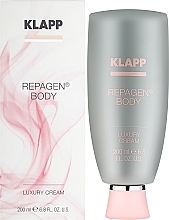 Luksusowy krem do pielęgnacji ciała - Klapp Repagen Body Luxury Cream — Zdjęcie N2