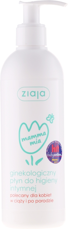 Ginekologiczny płyn do higieny intymnej dla kobiet w ciąży i po porodzie - Ziaja Mamma Mia