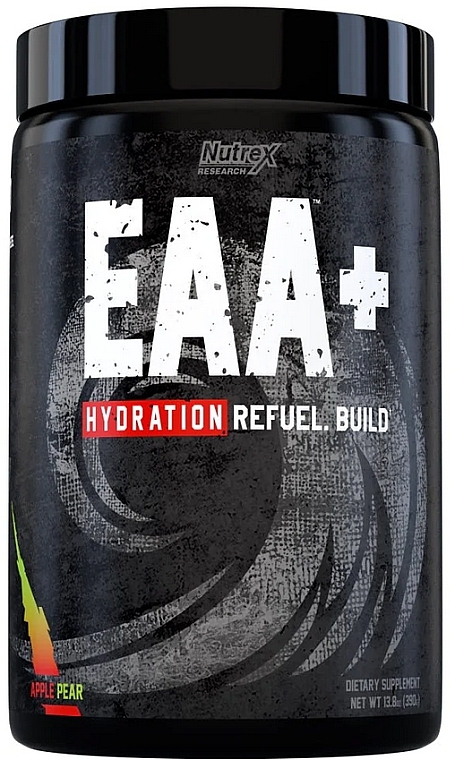 Aminokwasy Gruszka i jabłko - Nutrend EAA + Hydration, Apple Pear — Zdjęcie N1