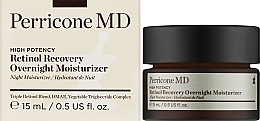 Ultra odżywczy nawilżający krem do twarzy - Perricone MD High Potency Retinol Recovery Overnight Moisturizer — Zdjęcie N7