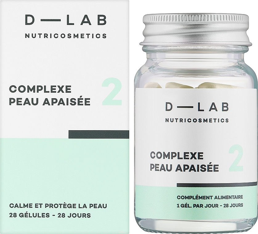 Suplement diety Skin Calming Complex - D-Lab Nutricosmetics Skin Calming Complex — Zdjęcie N2