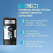 Antyperspirant w sztyfcie dla mężczyzn - NIVEA MEN Black & White Invisible Fresh — Zdjęcie N3