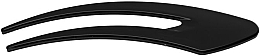 Spinki do włosów, 12,5 cm, czarne - Janeke Small Hair Pins — Zdjęcie N1