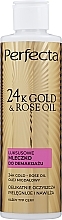 Luksusowe mleczko do demakijażu - Perfecta 24k Gold & Rose Oil — Zdjęcie N1