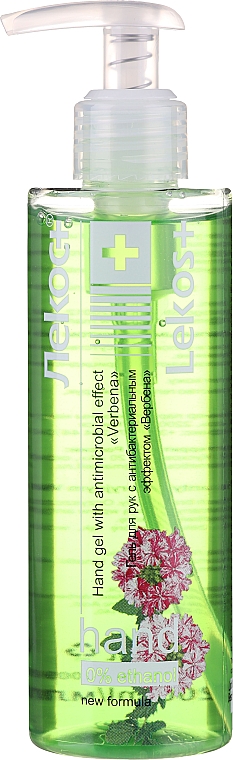 Żel do rąk o działaniu antybakteryjnym - Markell Cosmetics Lekos+ — фото N1