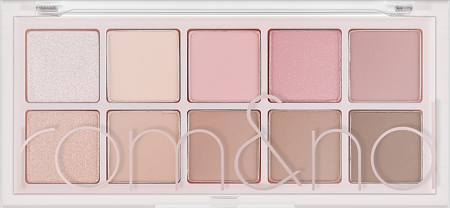 Paletka cieni do powiek - Rom&nd Better Than Palette Peony Nude Garden — Zdjęcie N2