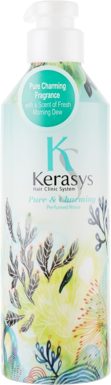 Perfumowana odżywka do włosów suchych i zniszczonych - KeraSys Pure & Charming Perfumed Rinse