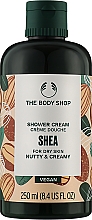 Krem pod prysznic do skóry suchej z masłem shea - The Body Shop Shower Cream Shea Vegan — Zdjęcie N2
