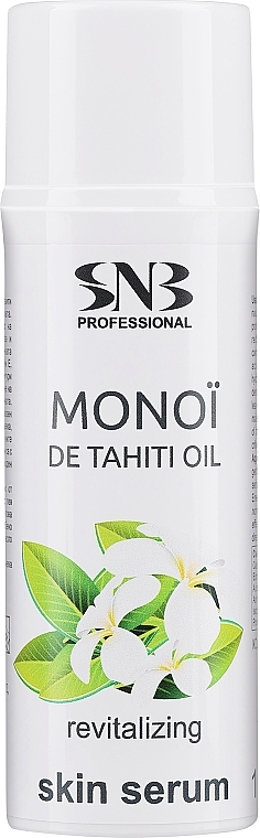 Serum do twarzy, dłoni i ciała z olejkiem monoi - SNB Professional Revitalizing Skin Serum Monoi De Tahiti Oil — Zdjęcie N1