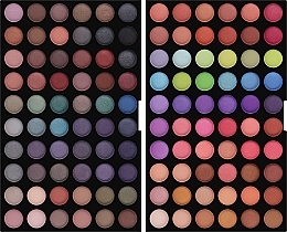 Profesjonalna paleta cieni do powiek, 120 kolorów - King Rose — Zdjęcie N1