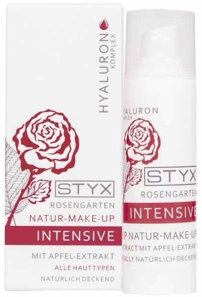Podkład do twarzy z ekstraktem z jabłka - Styx Naturcosmetic Rose Garden Intensive Natur-Make-Up