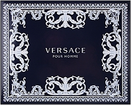 Versace Pour Homme - Zestaw (edt 50 ml + sh/gel 50 ml + ash/balm 50 ml) — Zdjęcie N1
