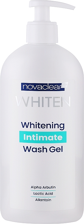 Wybielający żel do higieny intymnej - Novaclear Whiten Whitening Intimate Wash Gel — Zdjęcie N2