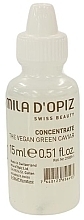 Koncentrat do twarzy - Mila D’Opiz The Vegan Green Caviar Concentrate — Zdjęcie N2