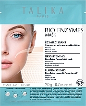 Kup Rozjaśniająca maska bioenzymatyczna na tkaninie do twarzy - Talika Bio Enzymes Brightening Mask