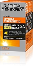 Nawilżający krem ​​do twarzy przeciw zmęczeniu - L'Oreal Paris Men Expert Hydra Energetic Anti-Fatigue SPF15 Moisturiser — Zdjęcie N3