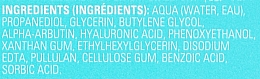 Serum nawilżające do twarzy z alfa-arbutyną i kwasem hialuronowym - Revolution Skin Moisturizing Serum With Alpha Arbutin And Hyaluronic Acid — Zdjęcie N4