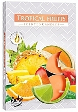 Kup Zestaw podgrzewaczy zapachowych Owoce tropikalne - Bispol Tropical Fruits Scented Candles