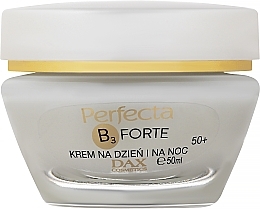 Przeciwzmarszczkowy krem na dzień i na noc 50+ - Perfecta B3 Forte Anti-Wrinkle Day And Night Cream 50+ — Zdjęcie N2