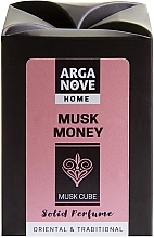 Kostka zapachowa do domu - Arganove Solid Perfume Cube Musk Money — Zdjęcie N1