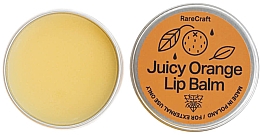 Balsam do ust w słoiczku - RareCraft Juicy Orange Lip Balm — Zdjęcie N1