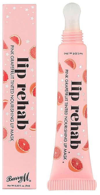 Odżywcza maska do ust Grejpfrut - Barry M Lip Rehab Pink Grapefruit Nourishing Lip Mask — Zdjęcie N1