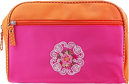 Kosmetyczka Mandala, 98161, różowo-pomarańczowa - Top Choice — Zdjęcie N1