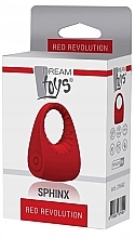 Pierścień erekcyjny, czerwony - Dream Toys Red Revolution Sphinx  — Zdjęcie N3