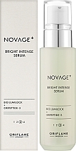 Serum do twarzy przeciw przebarwieniom - Oriflame Novage+ Bright Intense Serum — Zdjęcie N2