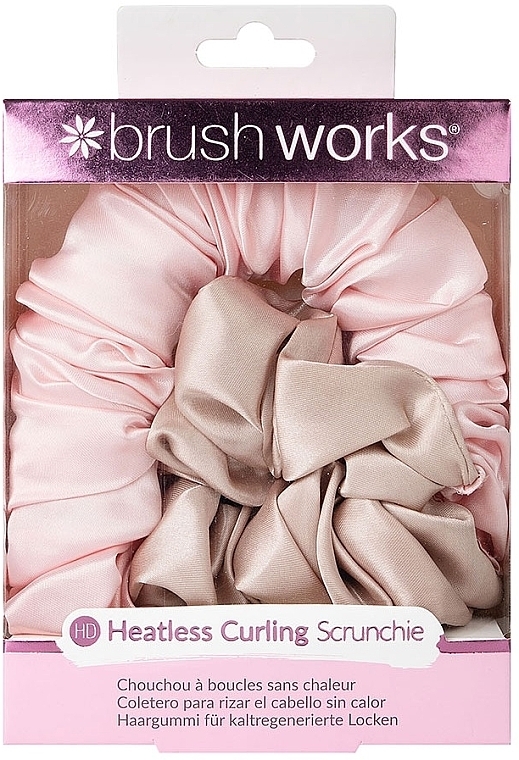 Gumka do włosów - Brushworks Heatless Curling Scrunchie — Zdjęcie N1