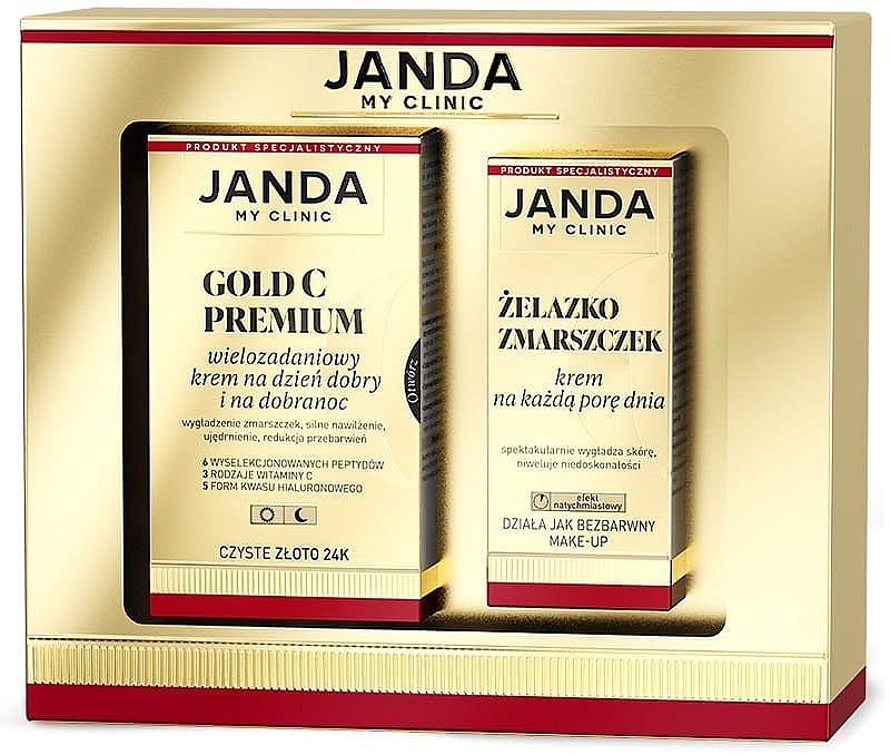 Zestaw - Janda My Clinic Gold C Premium (f/cr/50ml + f/cr/30ml) — Zdjęcie N1