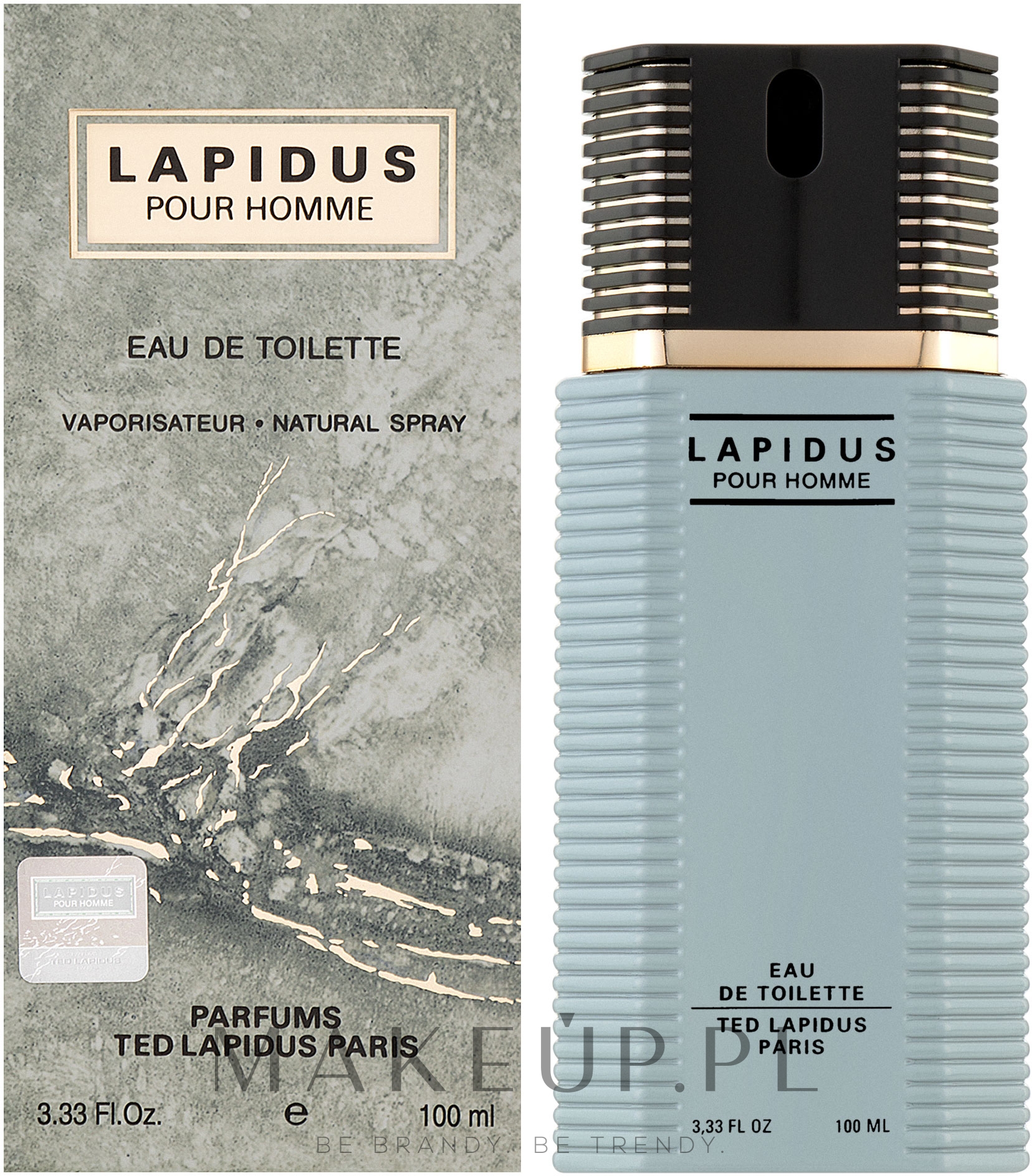 Ted Lapidus Lapidus Pour Homme - Woda toaletowa — Zdjęcie 100 ml