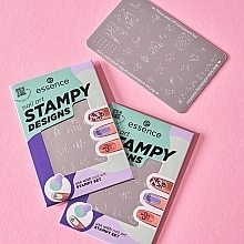 Płytki ze wzorkami do paznokci - Essence Nail Art Stampy Designs — Zdjęcie N4