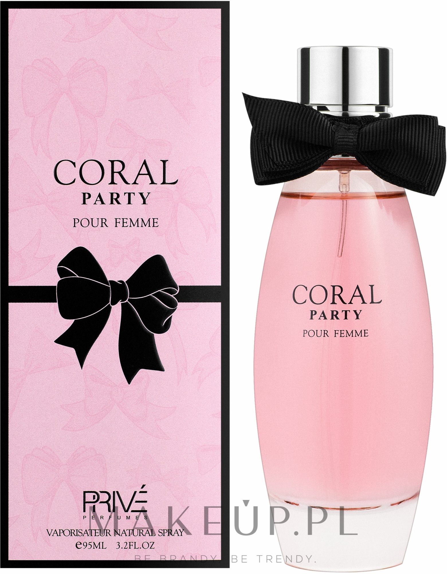 Prive Parfums Coral Party Pour Femme - Woda perfumowana  — Zdjęcie 95 ml