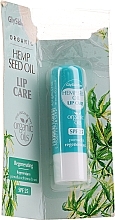 PRZECENA! Regenerujący balsam do ust z organicznym olejem z konopi SPF 25 - GlySkinCare * — Zdjęcie N3