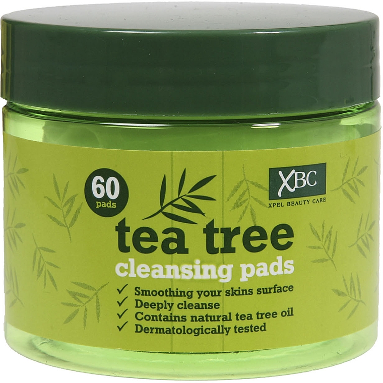 Płytki do oczyszczania twarzy - Xpel Marketing Ltd Tea Tree Cleansing Pads