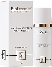 Kup Krem do twarzy na noc - BioDermic Hyaluronic Acid Night Cream