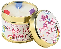 Kup Świeca zapachowa w żelaznej puszce - Bomb Cosmetics Three Little Birds Tin Candle