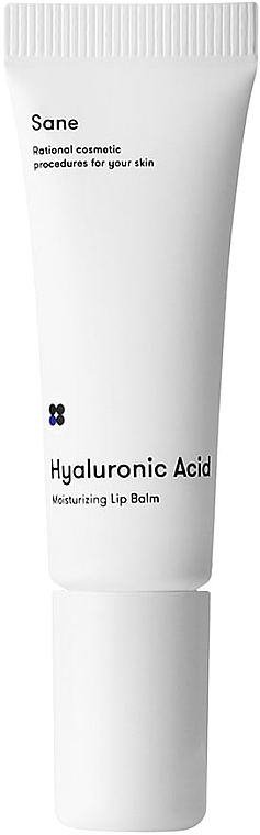 Balsam do ust z kwasem hialuronowym - Sane Hyaluronic Acid Moisturizing Lip Balm — Zdjęcie N1