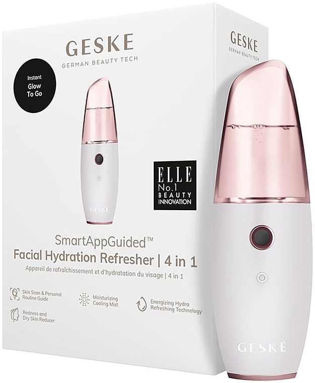 Elektroniczny odświeżacz do twarzy - Geske Facial Hydration Refresher 4 In 1 Starlight — Zdjęcie N2